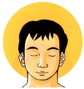 圖17人死亡後腦覺魂尚未離開-天眼透視所見